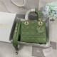 SMALL LADY Dior MY ABCDior BAG Cannage Lambskin Enamel High