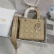 SMALL LADY Dior MY ABCDior BAG Cannage Lambskin Enamel High