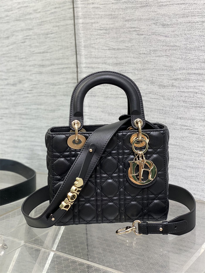 SMALL LADY Dior MY ABCDior BAG Cannage Lambskin High