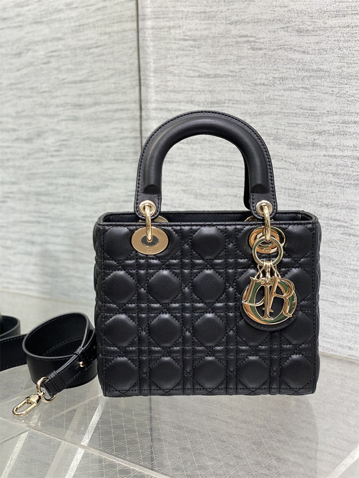 SMALL LADY Dior MY ABCDior BAG Cannage Lambskin High