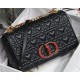 MEDIUM Dior CARO BAG Supple Cannage Calfskin Heart High