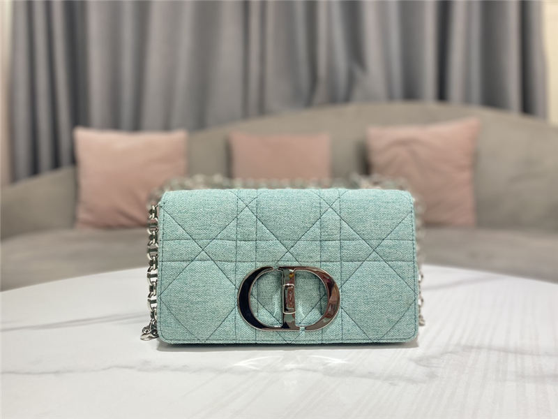 SMALL Dior CARO BAG Macrocannage Linen High