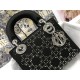 MINI LADY Dior BAG Strass Cannage Satin High