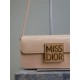 MISS DIOR FLAP BAG Patent Calfskin High