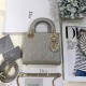 MINI LADY Dior BAG Patent Cannage Calfskin Grey High