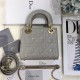 MINI LADY Dior BAG Patent Cannage Calfskin Grey High