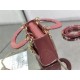 MINI LADY Dior BAG Patent Cannage Calfskin Dusty Pink High