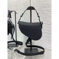 Mini SADDLE BAG Ultramatte Calfskin Black High