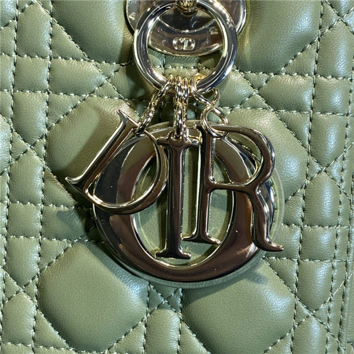 MEDIUM LADY Dior BAG Cannage Lambskin High 