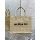 MEDIUM Dior BOOK TOTE D-Lace Embroidery with Macramé Effect High