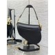 SADDLE BAG Calfskin Black High