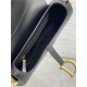 SADDLE BAG Calfskin Black High