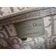 SADDLE BAG Dior Oblique Embroidery Gray High