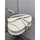 SADDLE BAG Grained Calfskin Ivory High