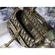 SADDLE BAG Dior Oblique Embroidery High