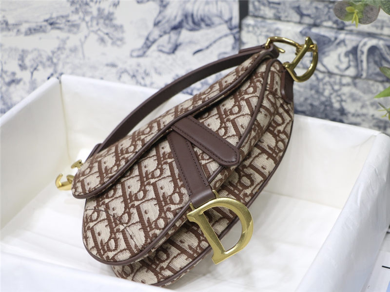 Mini SADDLE BAG Dior Oblique Jacquard High