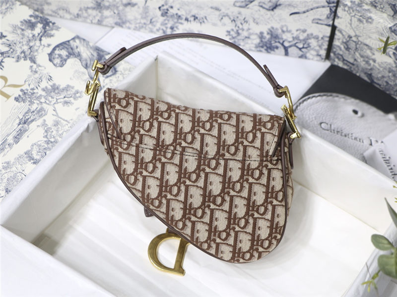 Mini SADDLE BAG Dior Oblique Jacquard High