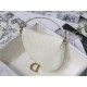 Mini SADDLE BAG Dior Oblique Jacquard White High