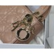 MICRO LADY Dior BAG Cannage Lambskin Nude Top