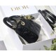 MICRO LADY Dior BAG Cannage Lambskin Black Top