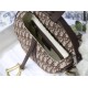 SADDLE BAG Dior Oblique Embroidery High