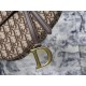 SADDLE BAG Dior Oblique Embroidery High