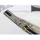 ADJUSTABLE SHOULDER STRAP 'Christian Dior' Embroidery Black High