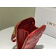 LADY Dior PHONE HOLDER Cannage Lambskin Red High