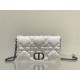 Dior CARO MACROCANNAGE POUCH Quilted Macrocannage Calfskin High