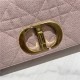 SMALL Dior CARO BAG Macrocannage Linen High