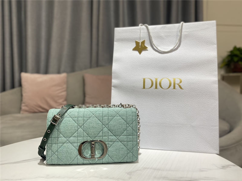 MEDIUM Dior CARO BAG Macrocannage Linen High