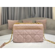 MEDIUM Dior CARO BAG Macrocannage Linen High