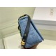 MEDIUM Dior CARO BAG Macrocannage Denim High