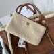 SMALL SHOPPING BAG AS3257 Shearling Lambskin, Lambskin & Gold-Tone Metal High