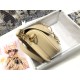 MEDIUM Dior BOBBY BAG Box Calfskin Beige High