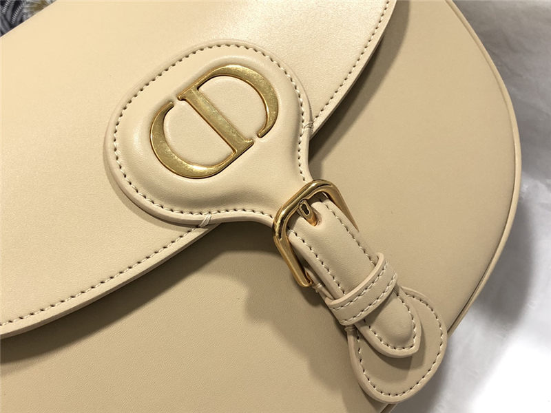 MEDIUM Dior BOBBY BAG Box Calfskin Beige High