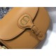 MEDIUM Dior BOBBY BAG Box Calfskin Cognac-Colored High