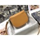 MEDIUM Dior BOBBY BAG Box Calfskin Cognac-Colored High