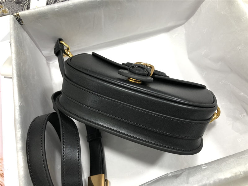 SMALL Dior BOBBY BAG Box Calfskin Black High