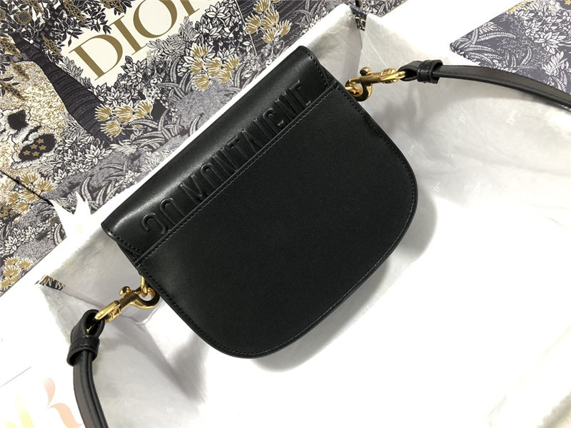 SMALL Dior BOBBY BAG Box Calfskin Black High