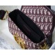 30 MONTAIGNE BOX BAG Dior Oblique Jacquard Burgundy High