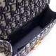 30 MONTAIGNE CHAIN BAG Dior Oblique Jacquard Blue High