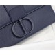 30 MONTAIGNE BAG Ultramatte Grained Calfskin Indigo Blue High