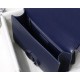 30 MONTAIGNE BAG Ultramatte Grained Calfskin Indigo Blue High