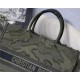 LARGE Dior BOOK TOTE Tassels Olive High