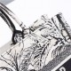 MEDIUM Dior BOOK TOTE Dior Hibiscus Embroidery Palm Tree High