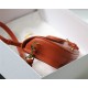 Dior BOBBY EAST-WEST BAG Box Calfskin Orange High