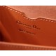 Dior BOBBY EAST-WEST BAG Box Calfskin Orange High