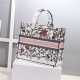 LARGE Dior BOOK TOTE Embroidery High