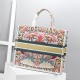 LARGE Dior BOOK TOTE Embroidery High